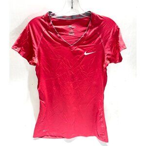 Nike Women's Dri-FIT Polo Red Junior's Size Medium